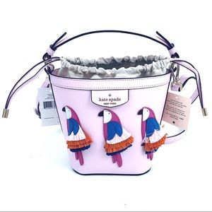 NWT Kate Spade Small Pippa Bucket Crossbody Bag